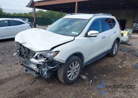 2017 Nissan Rogue Sv from USA, damaged, VIN KNMAT2MT5HP507975